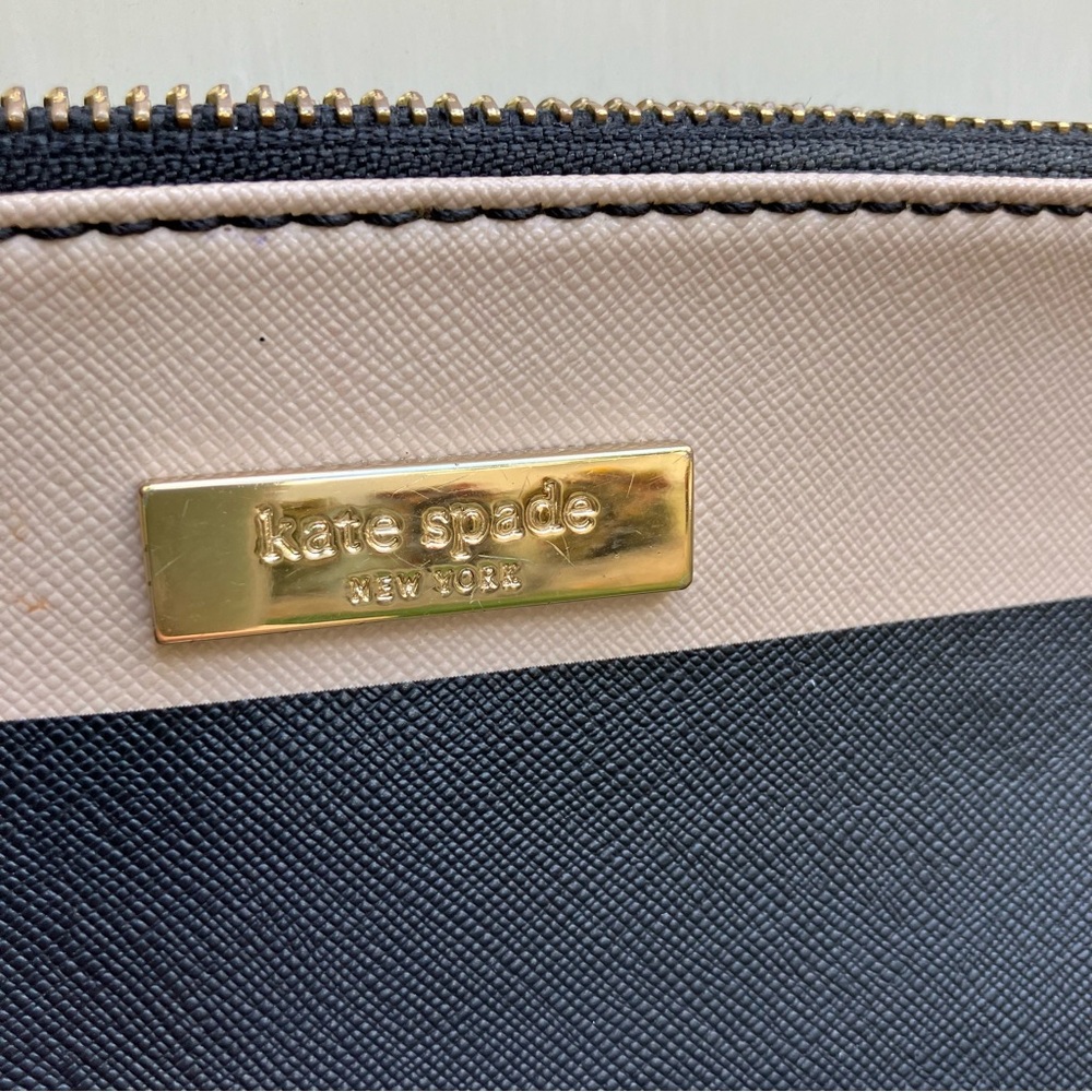 Kate Spade Colorblock crossbody adjustable strap preppy coffeecore Eurosummer - Picture 3 of 13